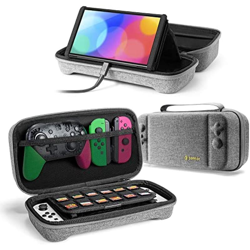 tomtoc Nintendo Switch Carry Case with Game Cartridges