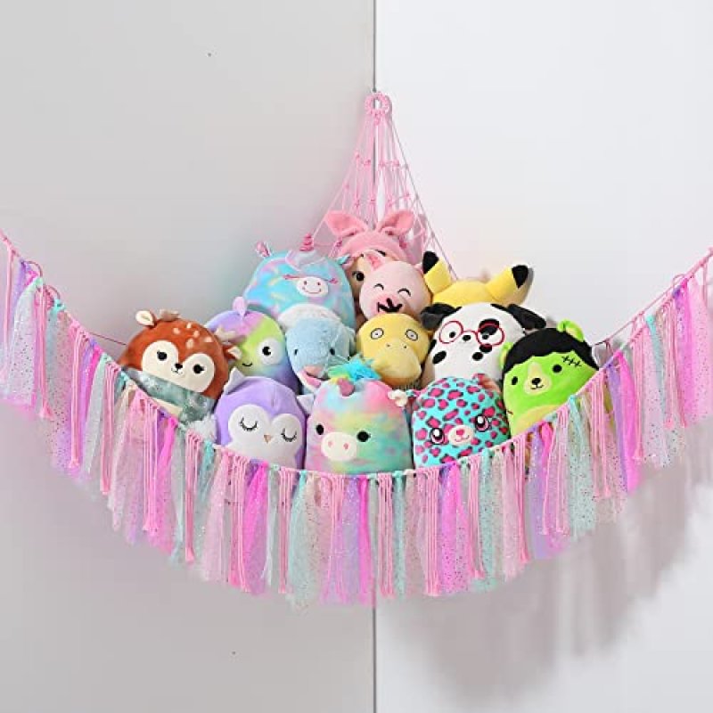 VISATOR Stuffed Animal Toy Hammock