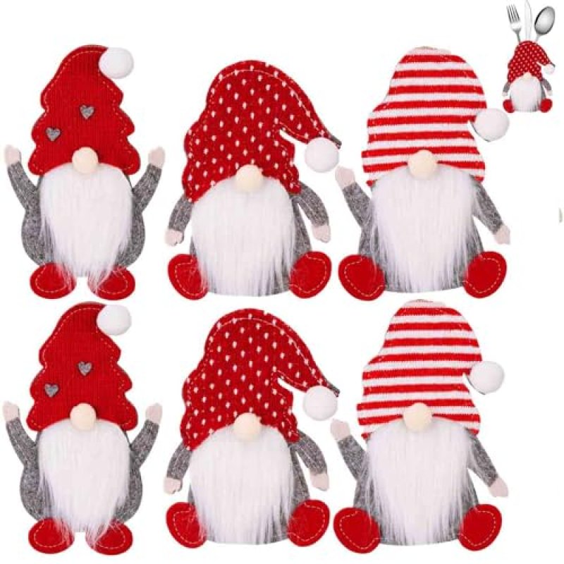 AuFiiy Christmas Gnome Holders