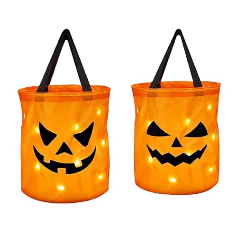Guanyi LED Trick or Treat Buckets