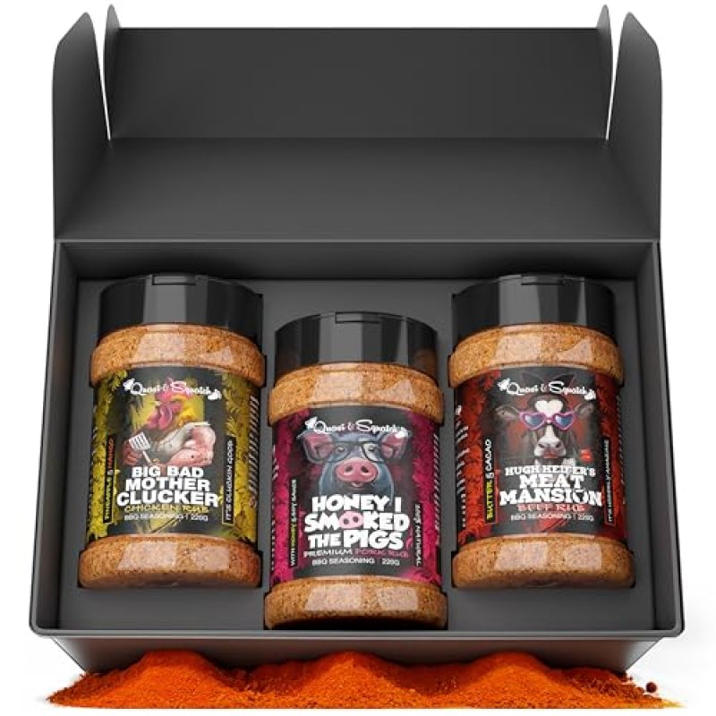Quasi & Squatch BBQ Rubs Gift Set