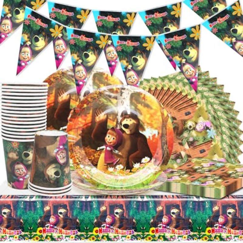 Huaxintoys Masha Party Set