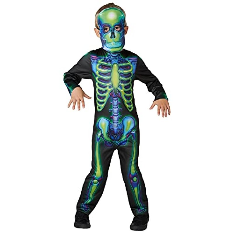 Rubies Official Neon Skeleton Glow In The Dark…