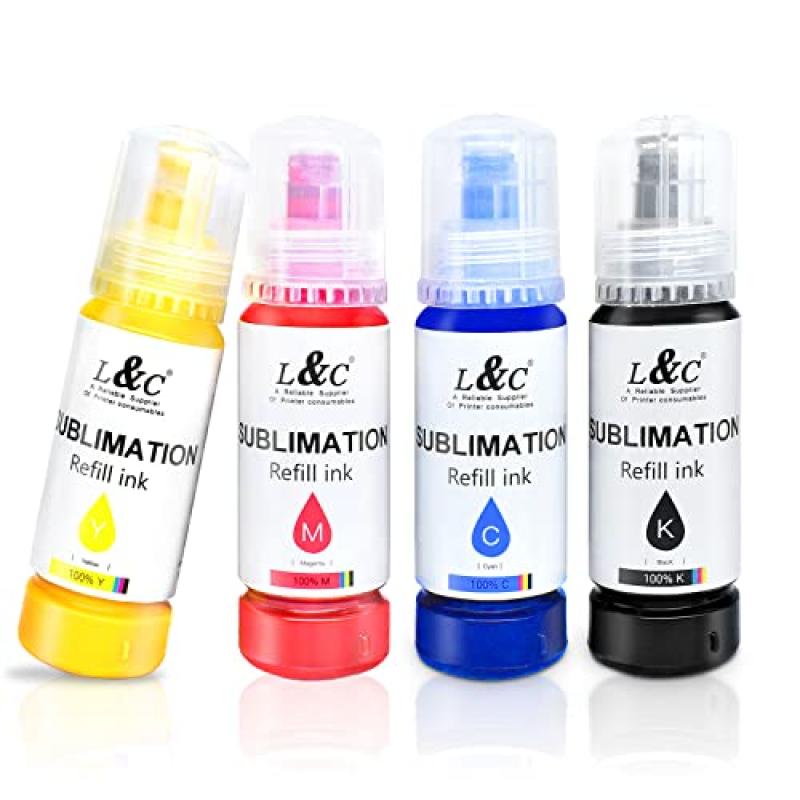 L&C Sublimation Ink Refill Bottles