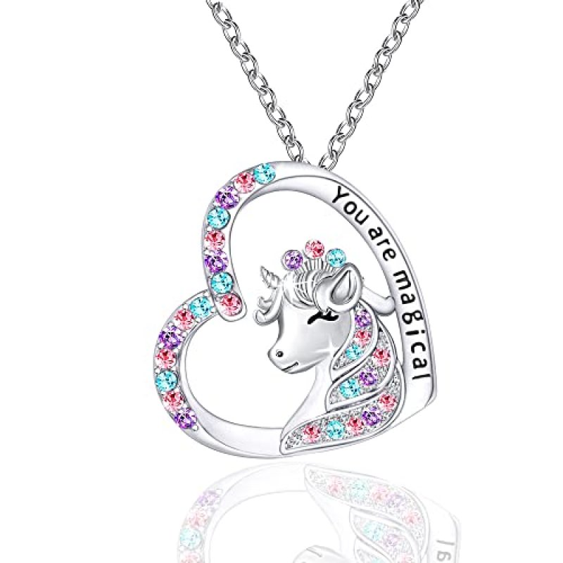 Luckimoli Heart Pendant Necklace