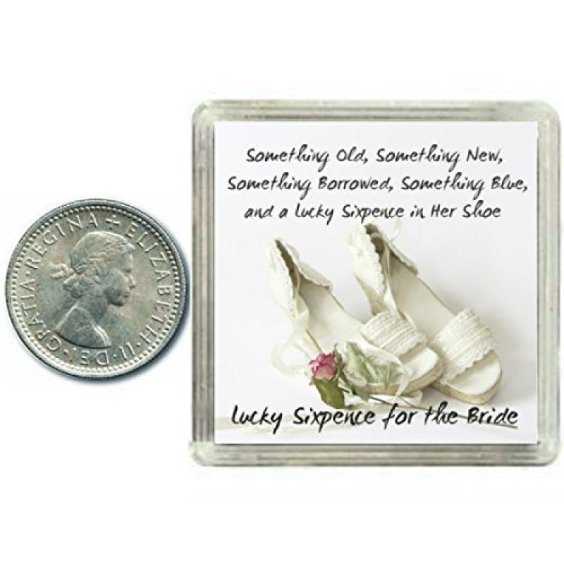 Lucky Sixpence for the Bride to be. Coin for…