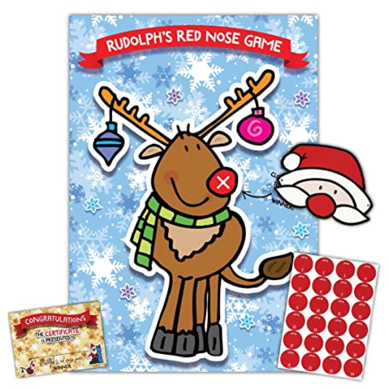 Rudolph Christmas Party Game