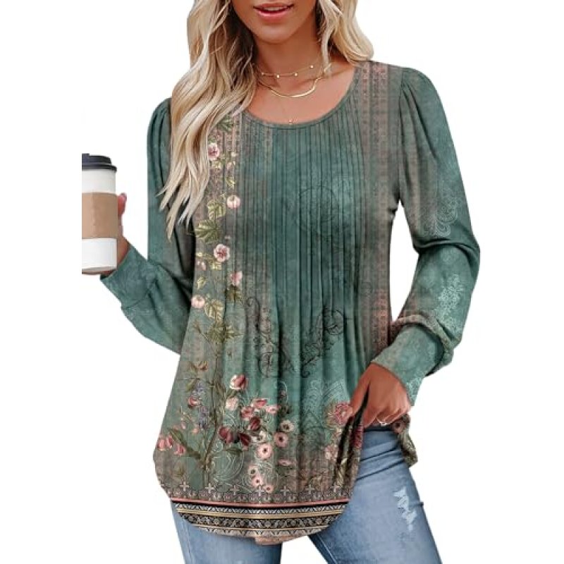 CHICZONE Puff Long Sleeve Tunic