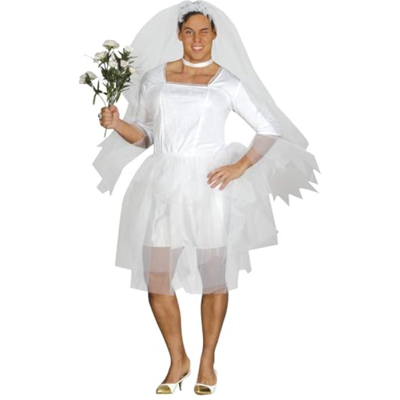 Guirca 84395 Adult Costume, White, L
