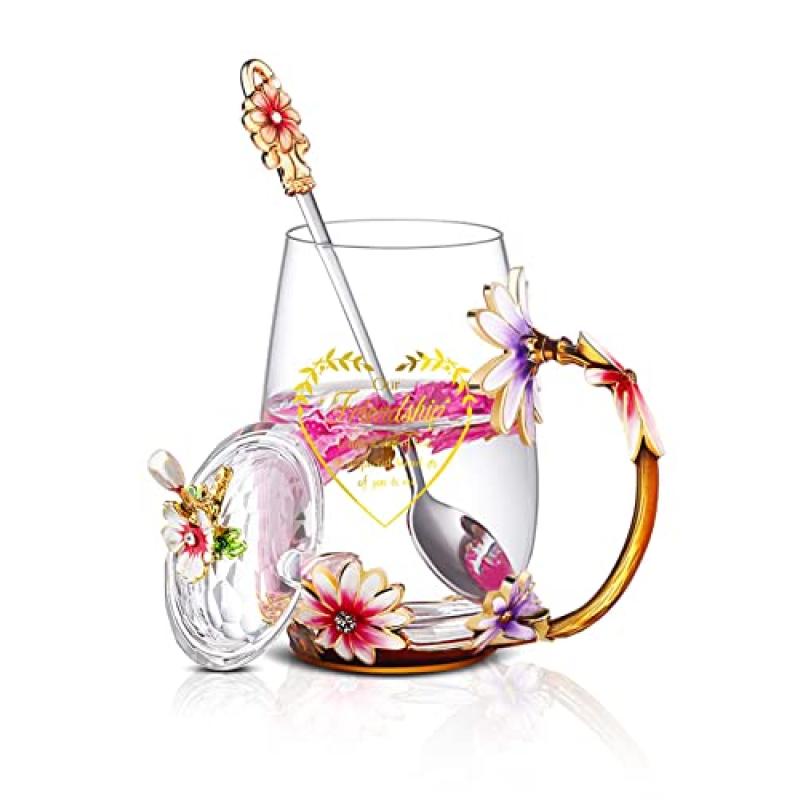 Luka Tech Friendship Flower Tea Cup