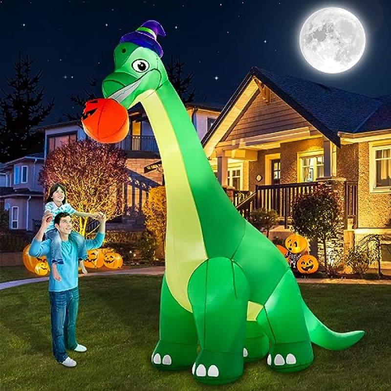 Zukakii Halloween Dinosaur Inflatable