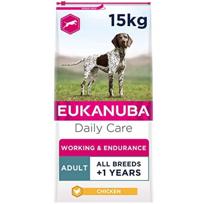 Eukanuba Working and Endurance High Protein and…