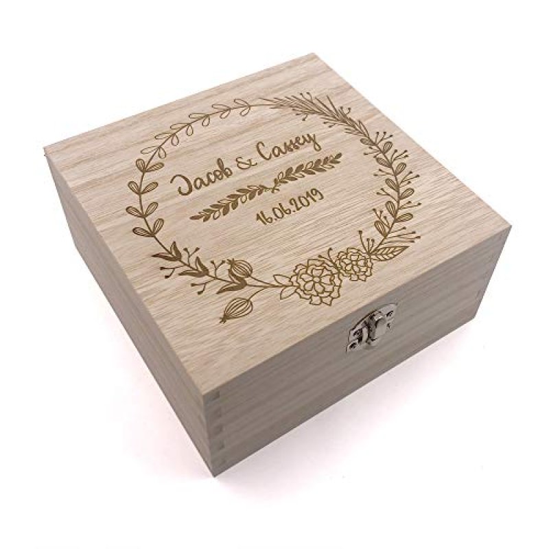 ukgiftstoreonline Personalised Wooden Keepsake…