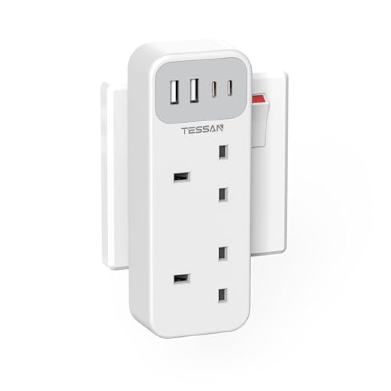 TESSAN Multi Plug Adapter