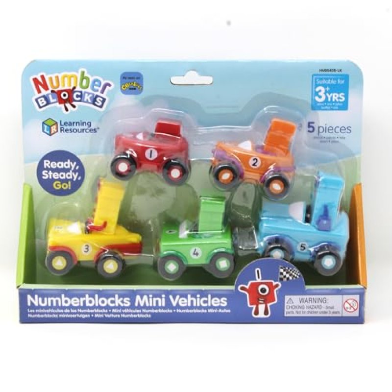 Numberblocks Vehicles Set