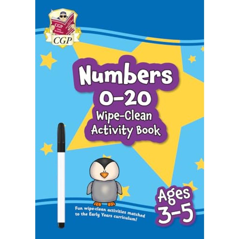 CGP Numbers 0–20 Activity Book