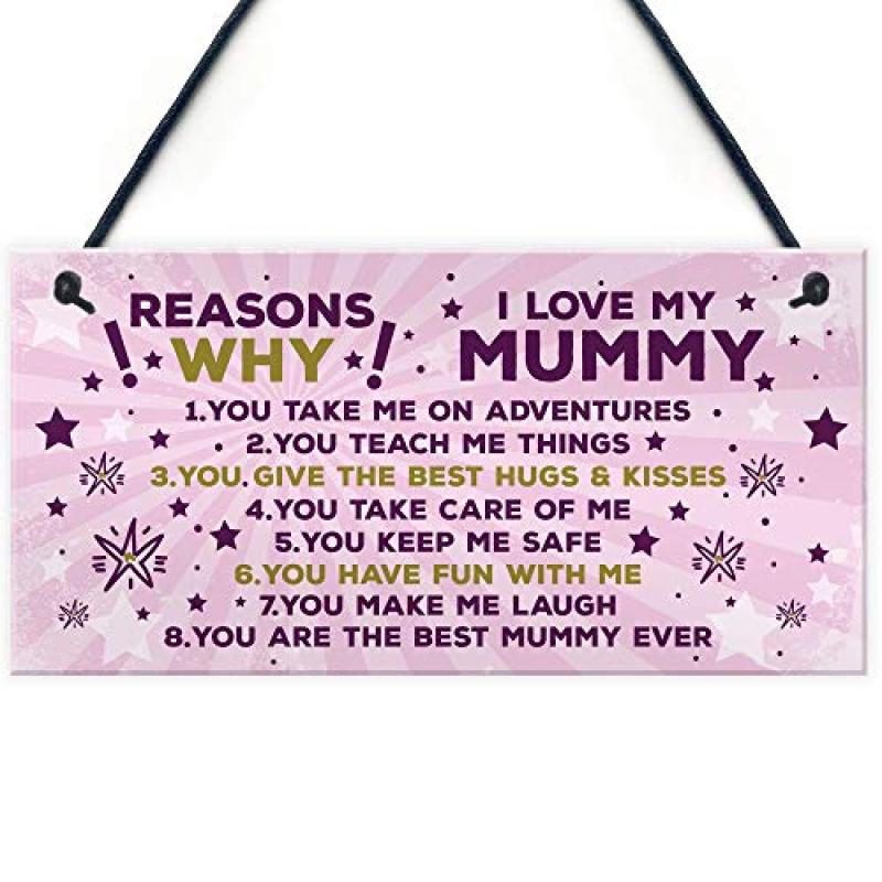 RED OCEAN Mummy Birthday Gift Card