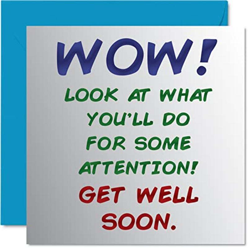 Humorous Get Well Soon Cards