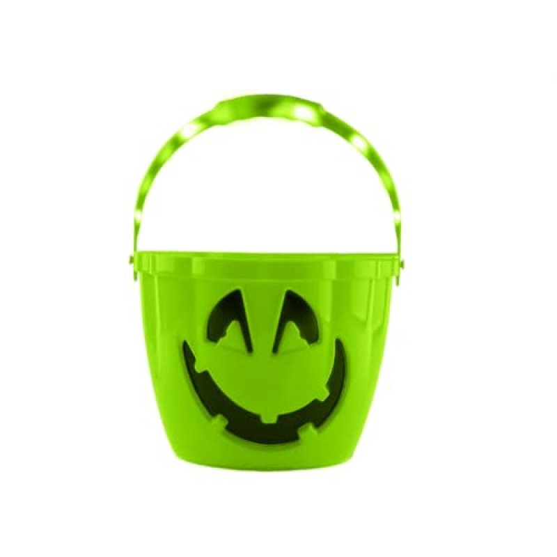 LED Pumpkin Trick or Treat Bucket
