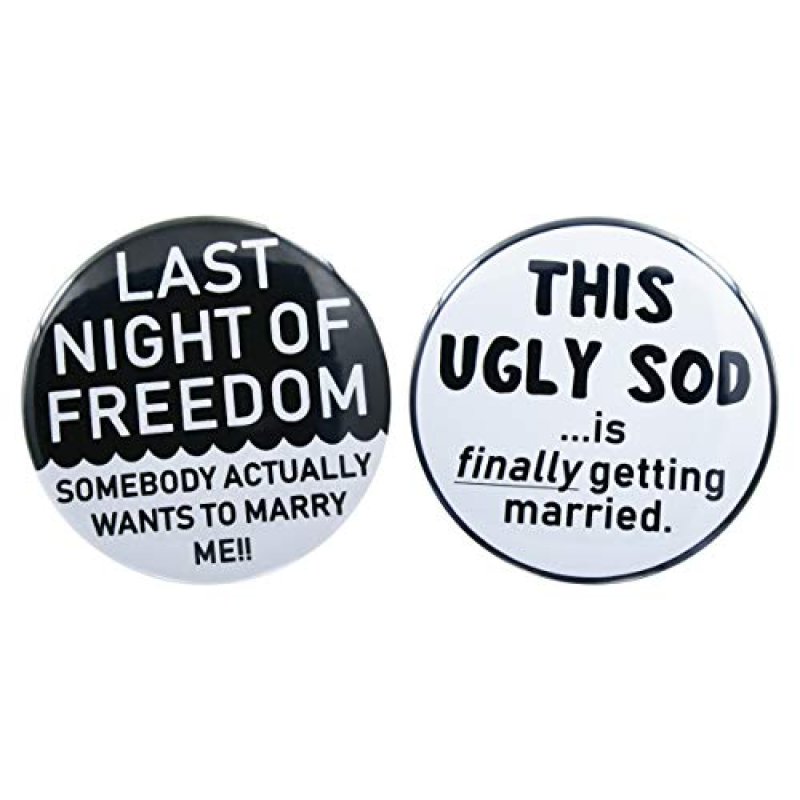 Funny Stag Do Badges