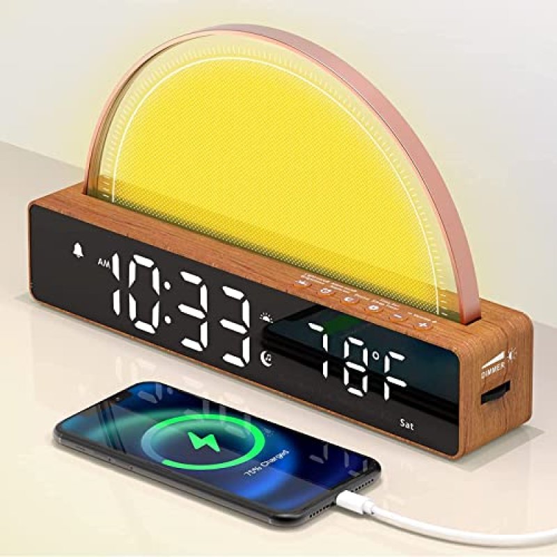 AFEXOA Sunrise Alarm Clock
