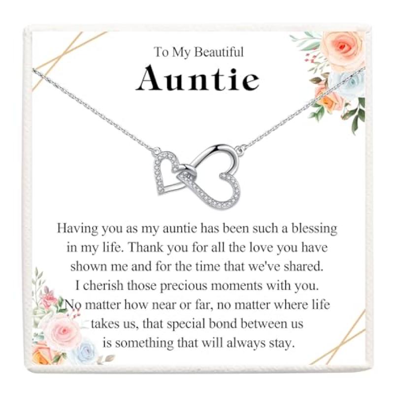 VOSAP Auntie Hearts Pendant Necklace