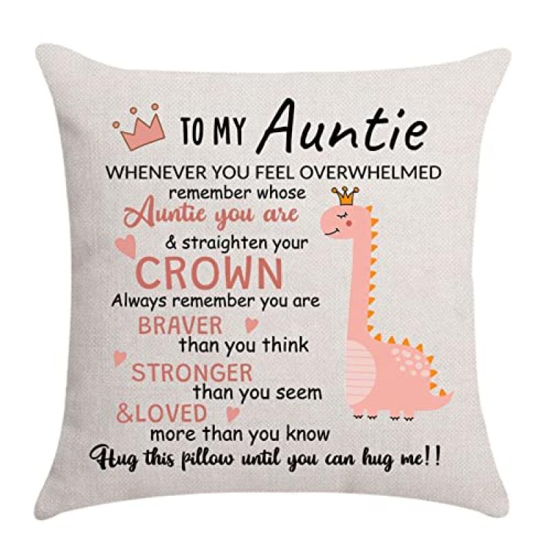 Auntie Birthday Cushion Cover