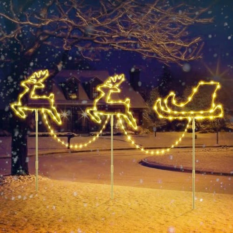 Quntis Christmas Pathway Lights