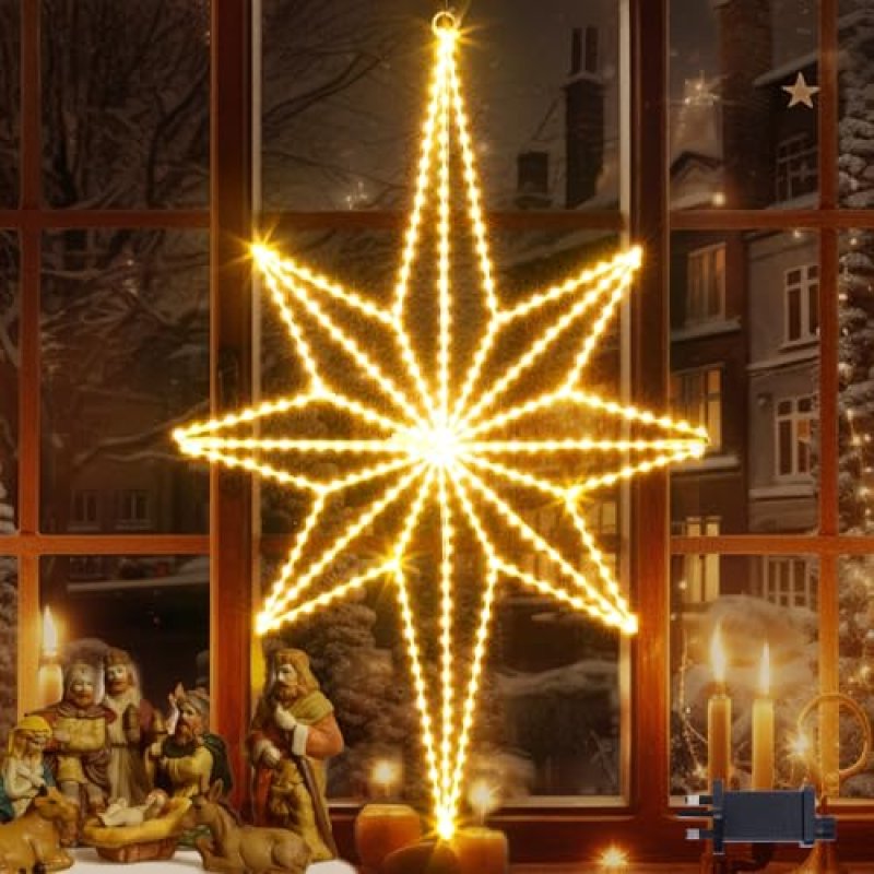 Quntis Christmas Window Lights