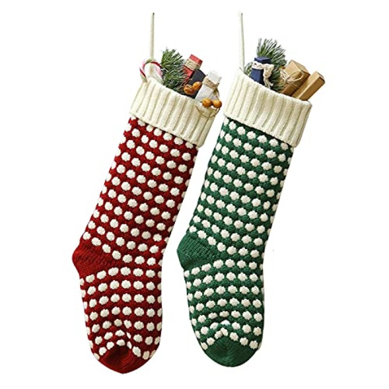 Guojanfon Christmas Stockings ，18" Unique…