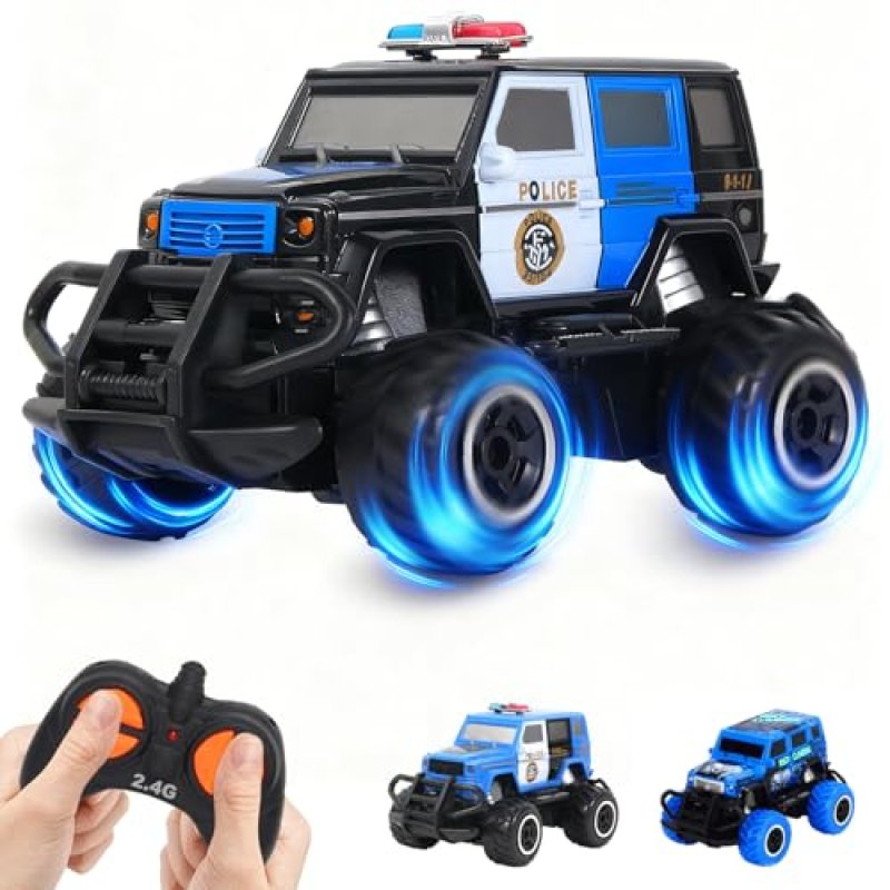 Pup Go Small RC Police Car