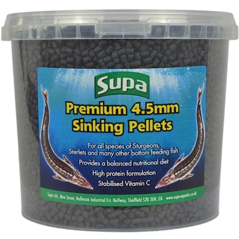 Supa Premium Fish Food Pellets