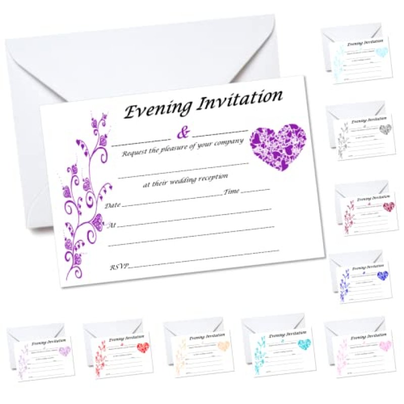 Purple Wedding Invitations