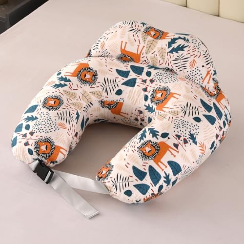 Nursing Pillow for Breastfeeding: 100% Cotton…