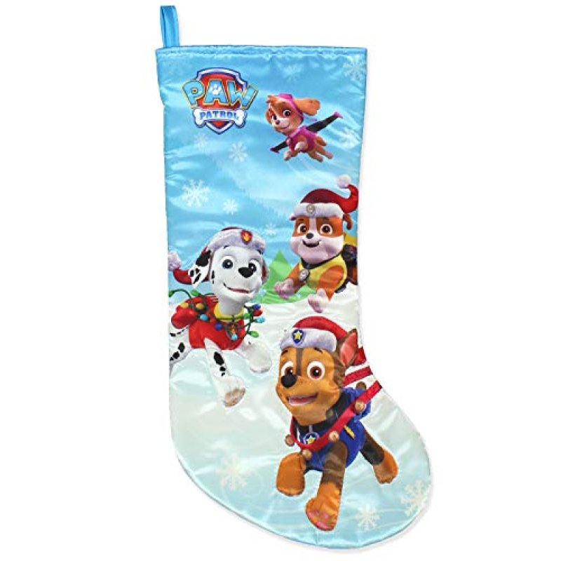 Kurt Adler Paw Patrol Printed Satin Stocking, 19…