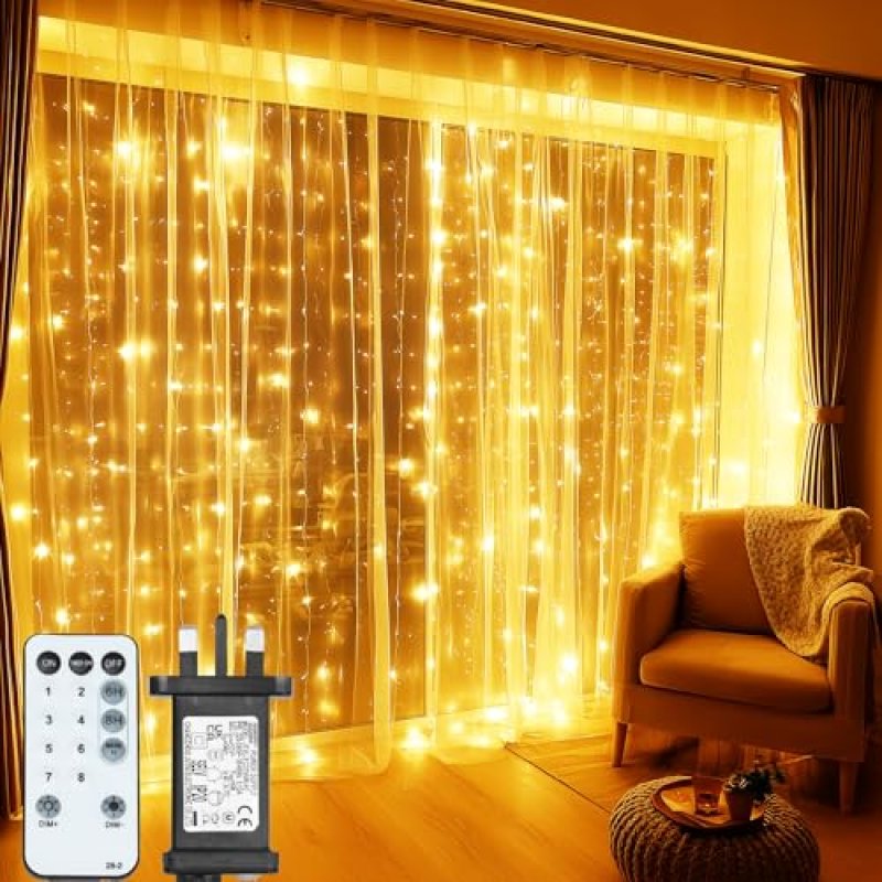 MAGGIFT Curtain Lights