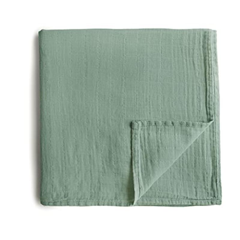 Mushie Muslin Baby Swaddle Blanket