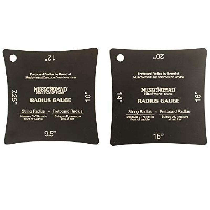 MusicNomad Fretboard Radius Gauge Tool