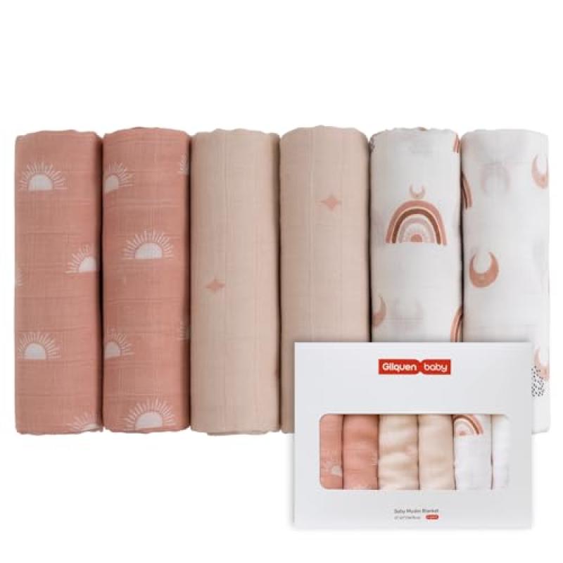 GLLQUEN BABY Muslin Squares Cloth