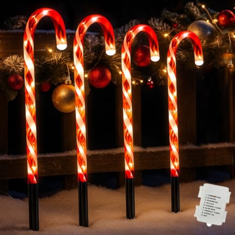 Just for Christmas Candy Cane Lights