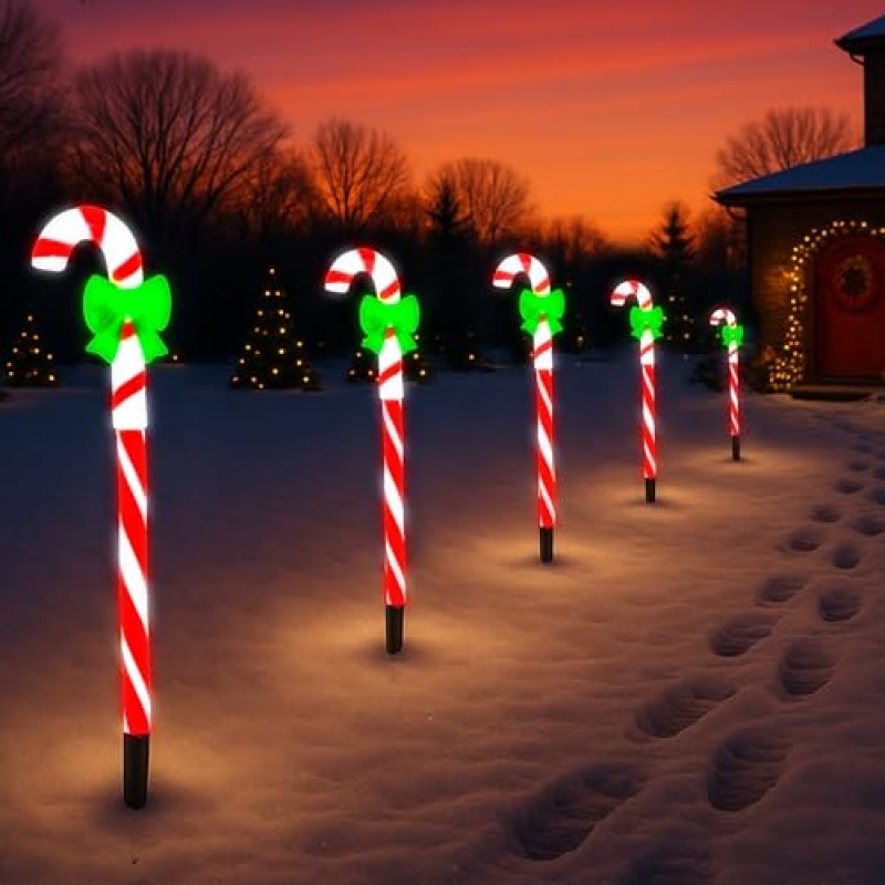 Just for Christmas Candy Cane Lights