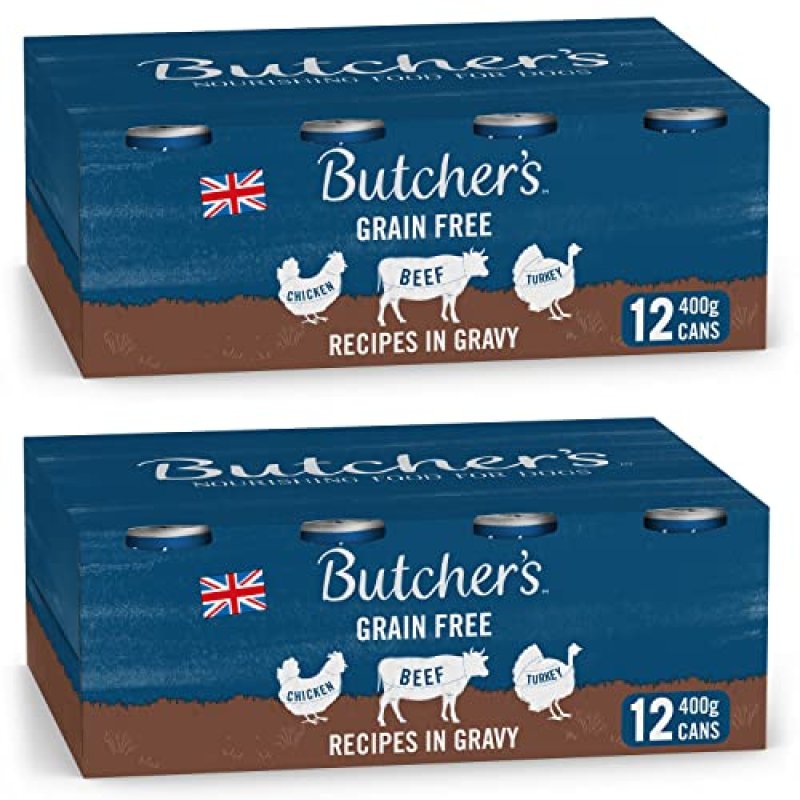 Butcher's Dog Food Tins