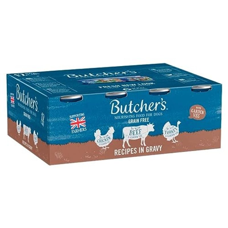 Butcher's Dog Food Tins