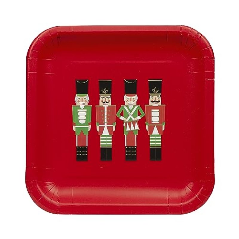 Nutcracker Paper Plates