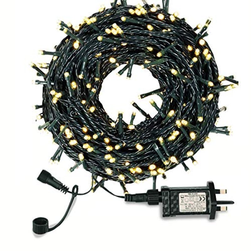Outdoor Fairy Lights Mains Powered, LED Fairy…