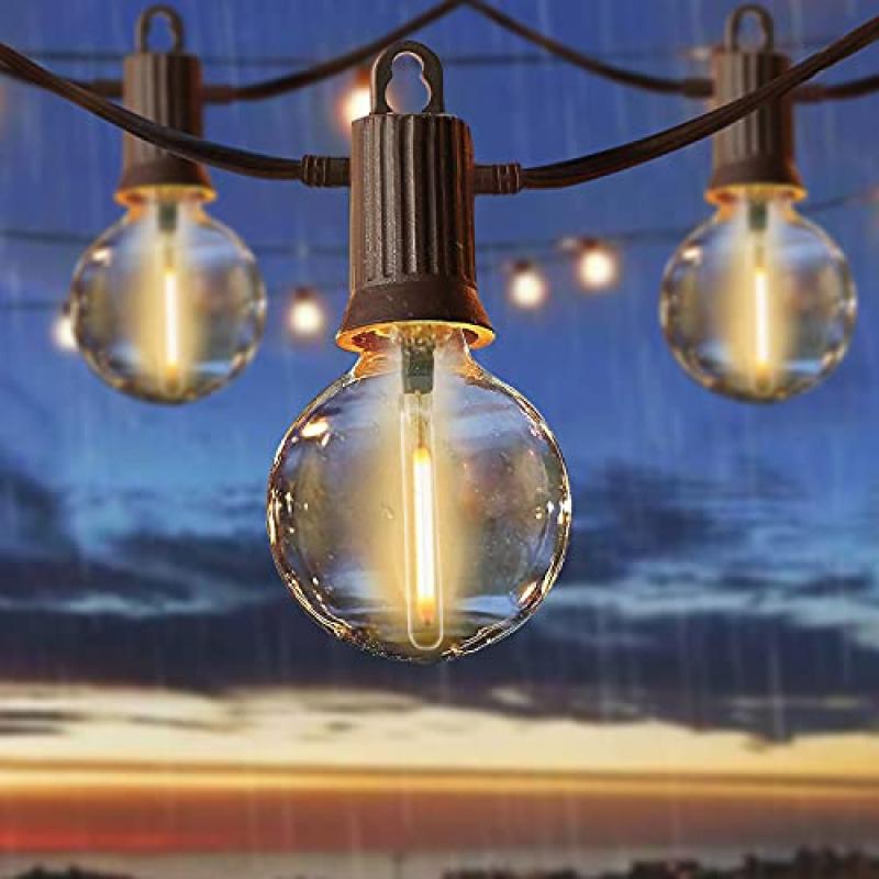 ZOTOYI Outdoor LED Globe String Lights