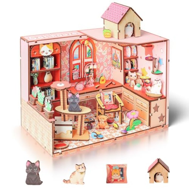 Cuteefun Dollhouse Kit
