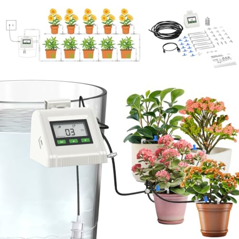LUMAI Automatic Watering System with 11 Dropper Tips