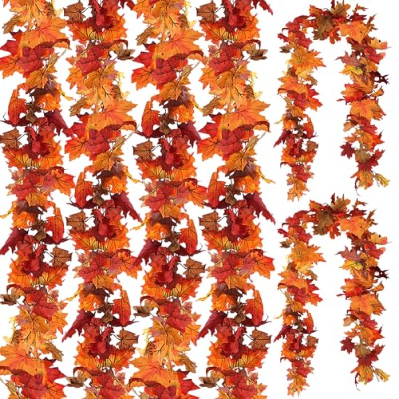 CQURE Autumn Leaf Garland