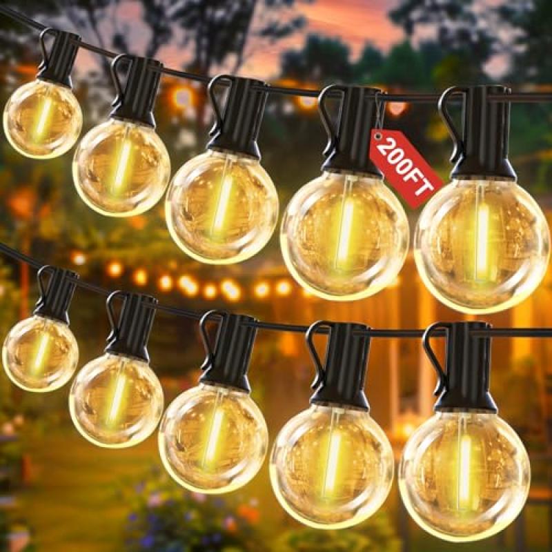 Yuucio Outdoor LED String Lights